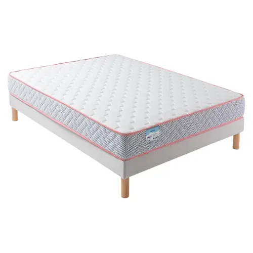 Matelas + sommier 140x190 cm MERINOS GUINGUETTE 2
