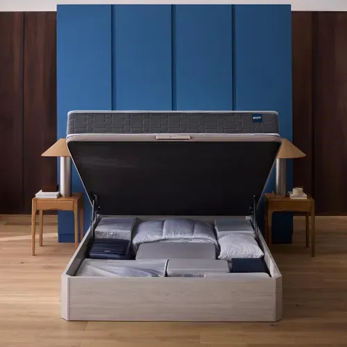 Lit Coffre Ferme 760 L Space'up 160x200 Cm