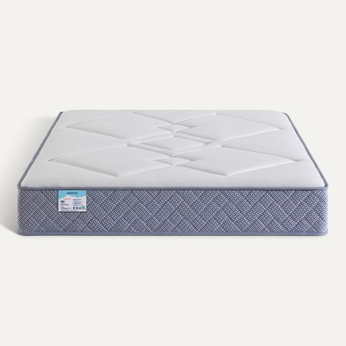 Matelas hybride 140x190 cm avec latex SWEET ép.24 cm vue de face