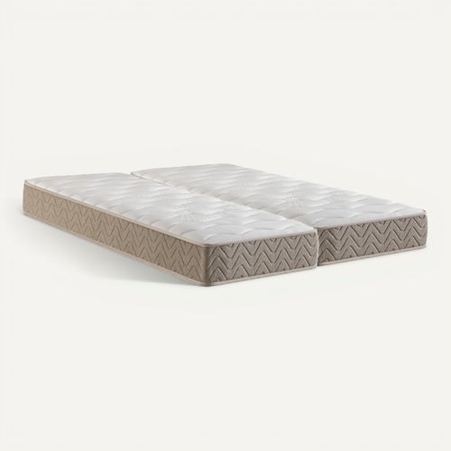 Matelas ressorts 2x80x200 cm avec mémoire de forme ESPRIT 2 RELAX ép.23 cm vue 3/4