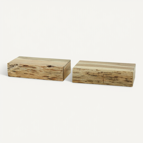 Table De Chevet En Bois Massif Albero L 1 Tiroir  (lot De 2)