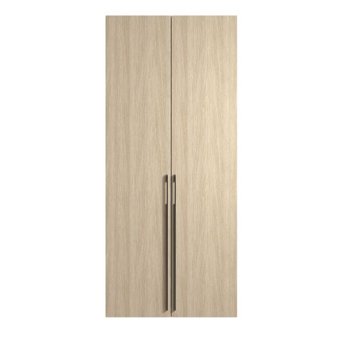 Armoire Moderne En Bois 2 Portes 90cm Orelia