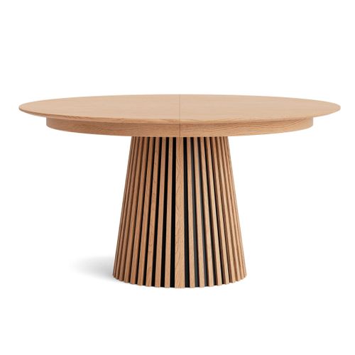 Freya - Table à Manger Ronde Extensible - 6 à 10 Personnes