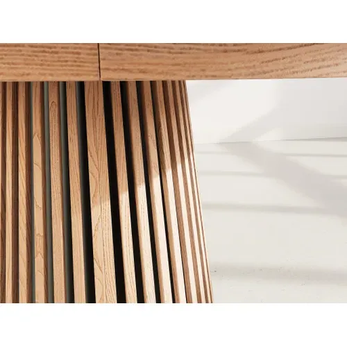 Freya - Table à Manger Ronde Extensible - 6 à 10 Personnes