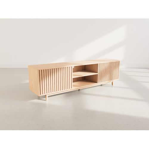 Freya - Meuble TV 180 Cm - 2 Portes Et 2 Niches