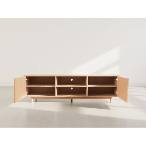 Freya - Meuble TV 180 Cm - 2 Portes Et 2 Niches