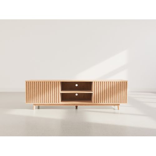 Freya - Meuble TV 180 Cm - 2 Portes Et 2 Niches