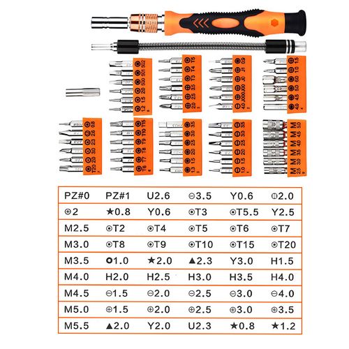 Kit Tournevis De Précision Magnétique 58 En 1