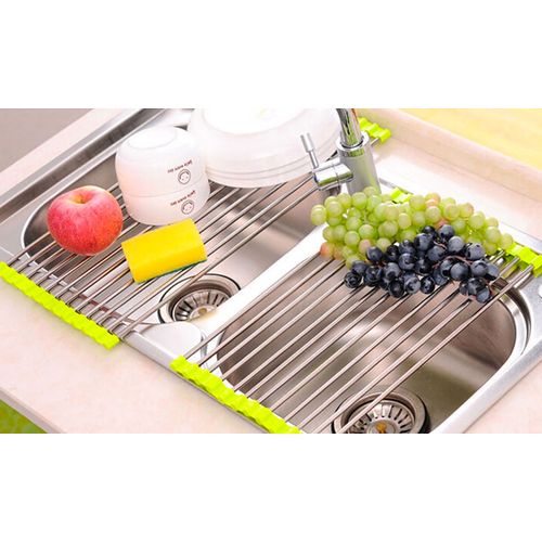 Égouttoir Et/ou Repose Plat Pliable - Vert