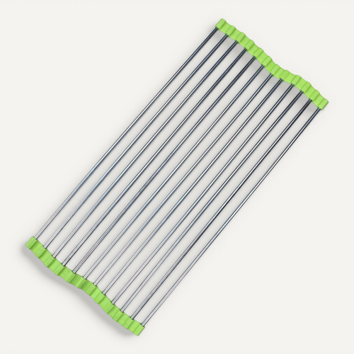 Égouttoir Et/ou Repose Plat Pliable - Vert