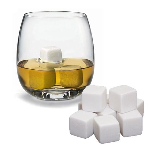 Pierres à Whisky Deluxe - Rafraichir Sans Diluer - Blanc