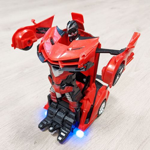 Voiture Télécommandée Transformable - Rouge