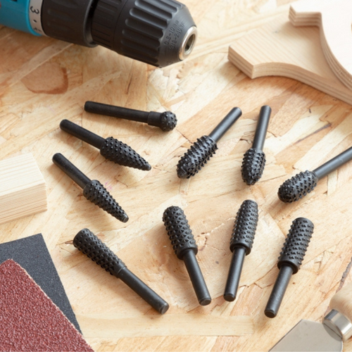 Set De Forage Et De Fraisage Pour Perceuse - 10 Pièces