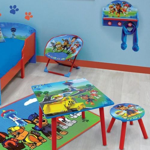 Fauteuil Lune Pliant Pat'patrouille Pour Enfant – Assise Rembourrée Multicolore