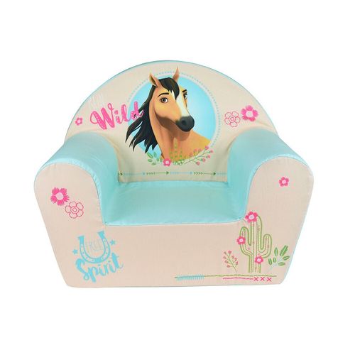 Fauteuil Club En Mousse Cheval Spirit Pour Enfant