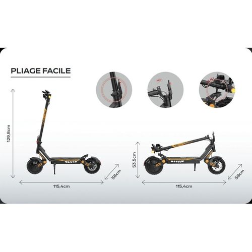 All Road 6 2x2 – Trottinette Électrique 10" Double Moteur