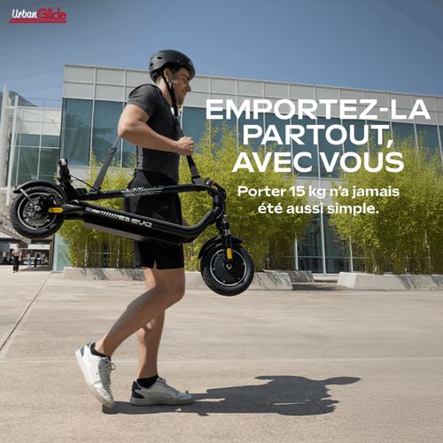 Trottinette électrique Adulte   85 Evo –  Moteur 500w -  Autonomie Jus