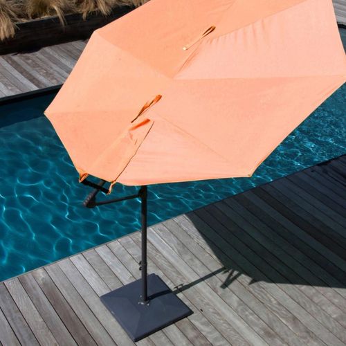 Pied En Béton Gris Pour Parasol Pagode Ou Eco 50 Kg