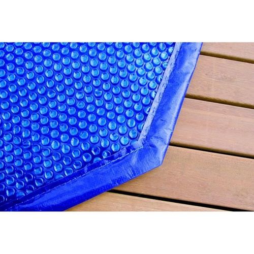 Bâche à Bulles Pour Piscine Bois - Rectangulaire 350x650 - Bleue - 400 Microns