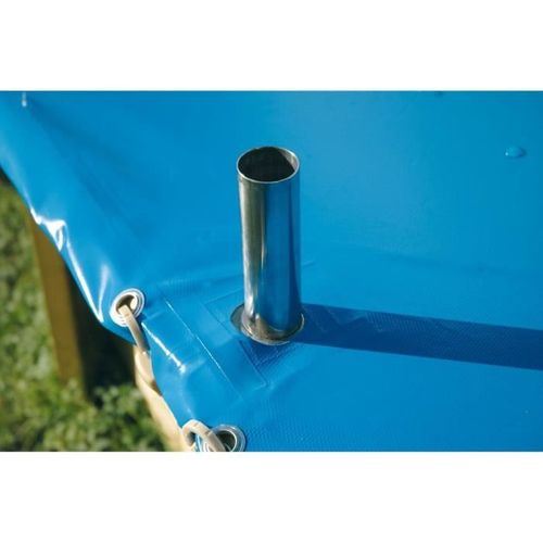Bâche D'hiver Et De Sécurité Pour Piscine Bois - Octogonale 400x610 - 550gr - Nf P 90-308