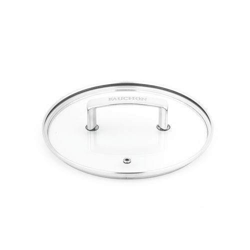 Couvercle 20cm En Verre Et En Aluminium Signature
