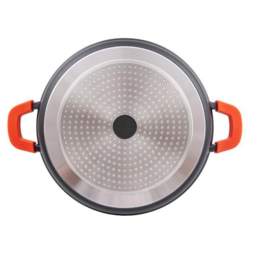 Sautoir Noir 36cm Revêtement Céramique - "robucook"