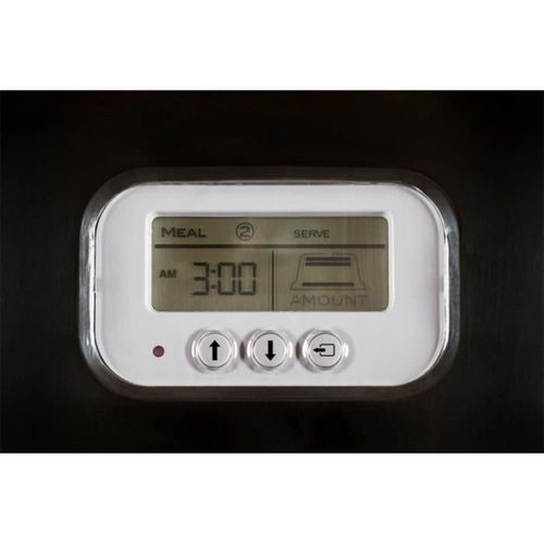 Distributeur Automatique 5 Kg De Croquettes 45x20x47 Cm - Noir - Pour Chat Et Petit Chien