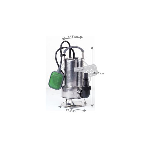 Pompe Vide-cave Eaux Chargées 750w + Interrupteur Flotteur - Prpvc751cip