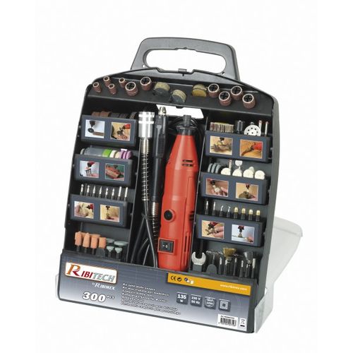 Coffret Outil électrique Multifonctions Avec 300 Accessoires Promkit300