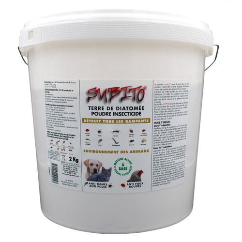 Poudre Insecticide Terre De Diatomée 2 Kg - Sterre2