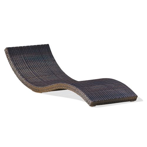 Bain De Soleil En Résine Tressée - Chocolat - Cancun