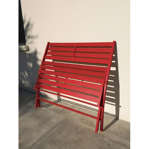 Banc De Jardin Marius En Aluminium Carmin - Marius