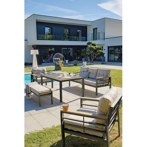 Ensemble Repas Cayenne En Aluminium Anthracite - Cayenne