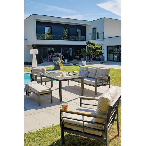 Ensemble Repas Cayenne En Aluminium Anthracite - Cayenne