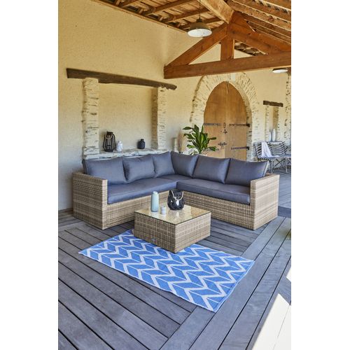 Salon De Jardin Bavaro En Résine Tressée - Bavaro