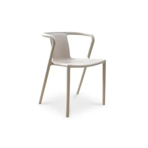 Fauteuil De Jardin Empilable En Polypropylène - Sable - Diego