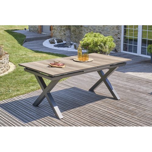 Ensemble Repas De Jardin 8 Places En Aluminium - Floride