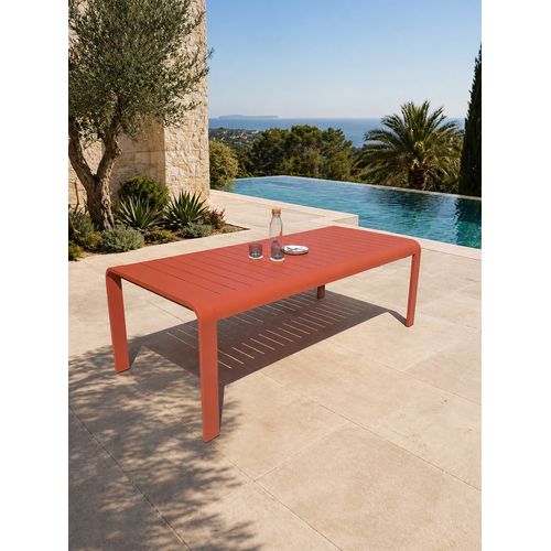 Table De Jardin En Aluminium Coloris Terracotta - Terracotta - Hanoi