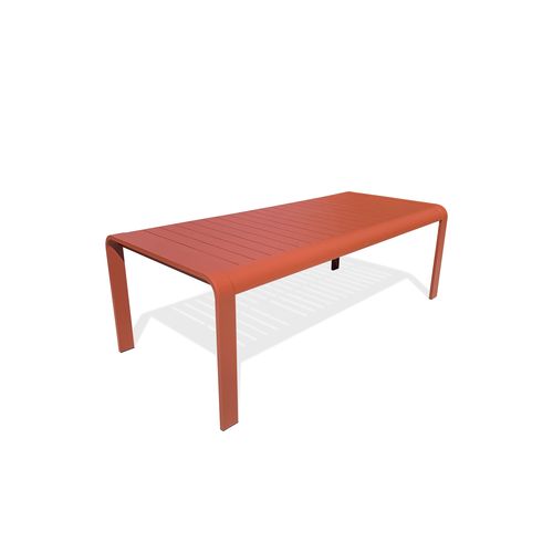 Table De Jardin En Aluminium Coloris Terracotta - Terracotta - Hanoi