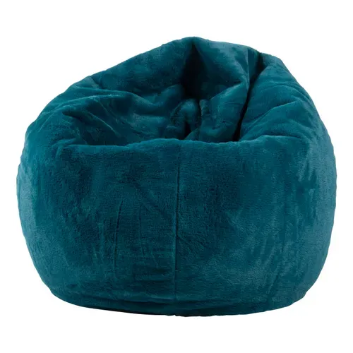 Poire D70xH90 cm TENDRESSE Bleu vue de profil