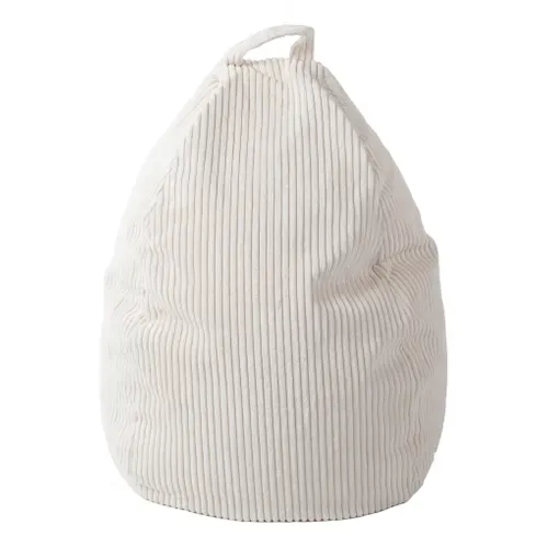 Poire D70xH90 cm COLINE Ecru vue de face