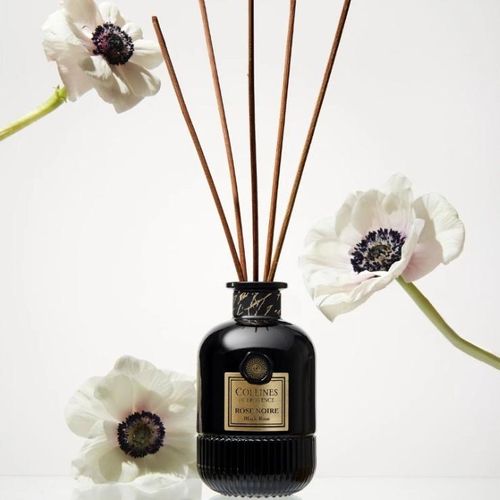 Bouquet Parfumé Rose Noire 200 Ml En Verre