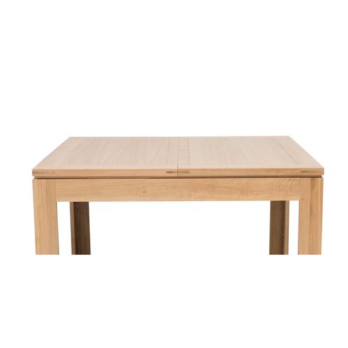 Table Carrée Extensible Bois Chêne Clair Massif L140/200 - Boston