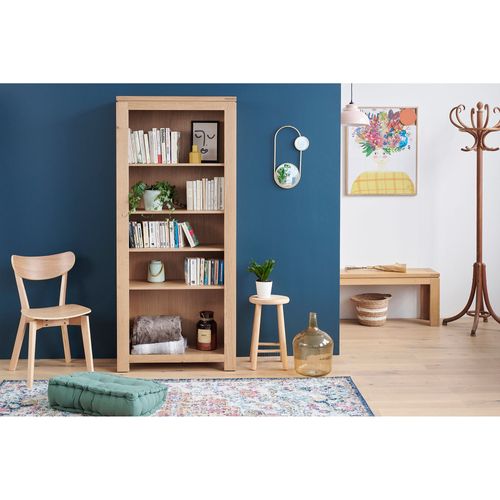 Bibliothèque Moderne En Chêne Clair - Boston