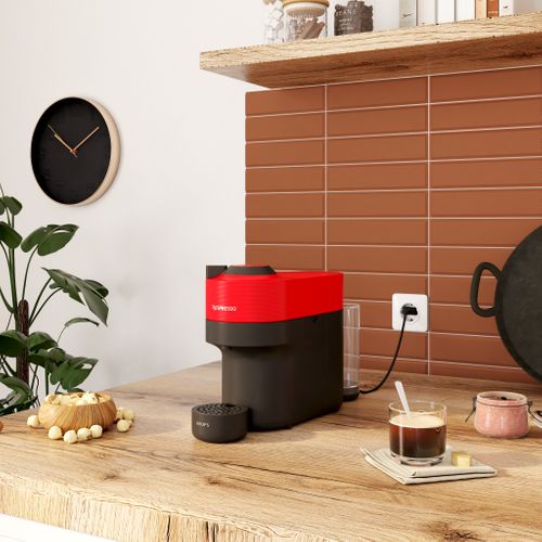 KRUPS XN9205 Vertuo Pop Nespresso-Maschine Cherry Red