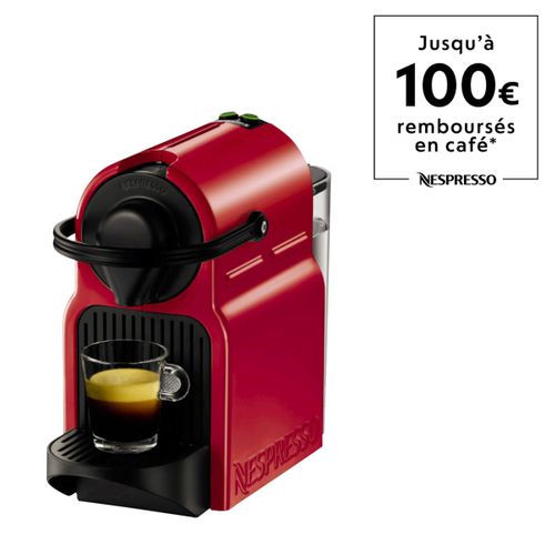 Expresso à capsules Nespresso KRUPS Inissia Rouge YY1531FD