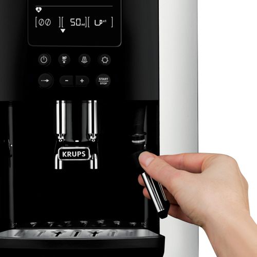 Expresso avec broyeur KRUPS YY3075FD Noir et silver