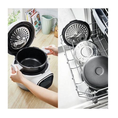 Multicuiseur Intelligent Cookeo 3l 900w Blanc/argent - Yy5132fb