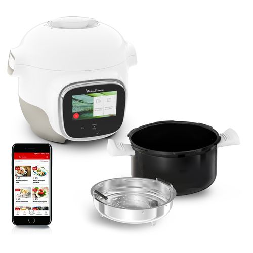 Multicuiseur Intelligent Cookeo 3l 900w Blanc/argent - Yy5132fb