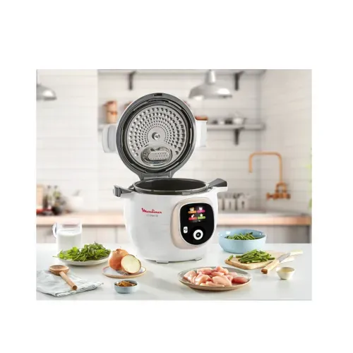 Multicuiseur Intelligent Cookeo 1600w Blanc - Yy5412fb